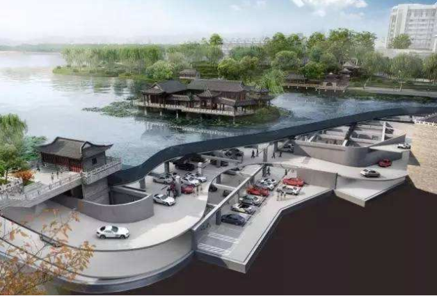 荷花池地下停車場